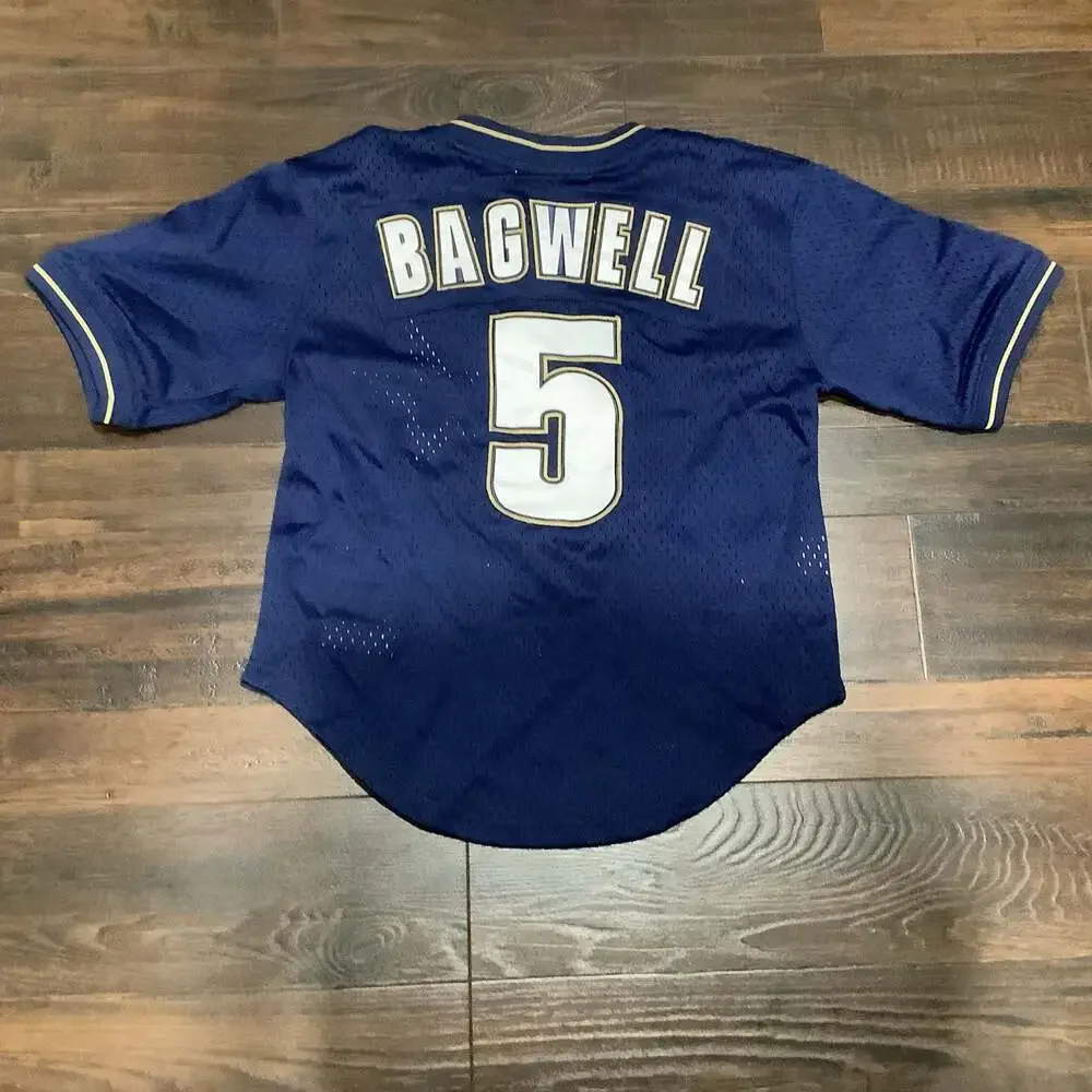 Mitchell & Ness Houston Astros Jeff Bagwell 1997 Youth Small Jersey